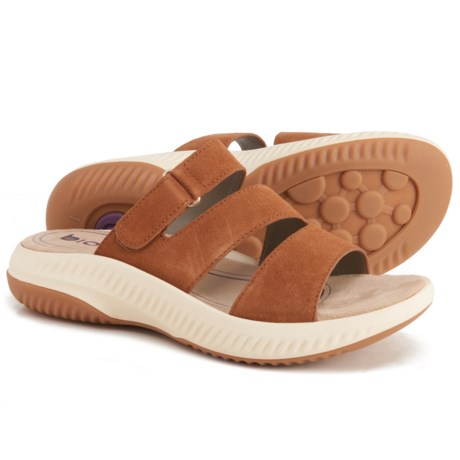 Bionica Avoca Sandals - Suede (For Women) - LUGGAGE SUEDE (7 )