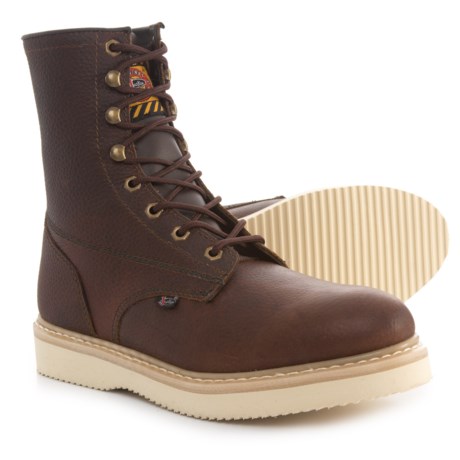 UPC 731871035968 Justin Original Work Boots Men s Premium Light Duty 8 Lace Up Boot Round Toe upcitemdb