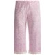 B Up Kathy Crop Pajama Bottoms - Supersoft Pima-Modal (For Women)