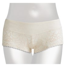 B Up Madeleine Hot Pant Pajama Bottoms - Supersoft Pima-Modal (For Women) in Print - Closeouts