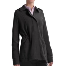 Babette Ballinger Boiled Wool Jacket (For Women) in Black - Closeouts