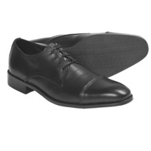 Bacco Bucci Kayler Calfskin Oxford Shoes - Cap Toe (For Men) in Black - Closeouts