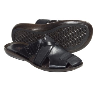 Bacco Bucci Teemu Sandals - Leather (For Men) in Black