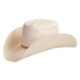 Bailey Acala 100x Straw Hat - Ostrich Hatband, Cattleman Crown (For Men and Women)