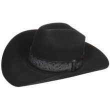 Bailey Day Money Cowboy Hat - 3X Felt, Graduated Crown (For Men and Women) in Black - Closeouts