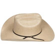 Bailey El Dorado Cowboy Hat - 10X Woven Paper, Cattleman Crown (For Men and Women) in Natural - Closeouts