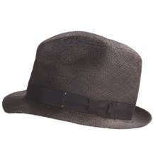 Bailey of Hollywood Distressed Knott Hat (For Men) in Black - Closeouts