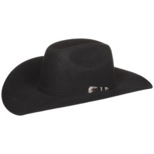 Bailey Orville Cowboy Hat - 5X Wool Felt, Cheyenne Crown (For Men and Women) in Black - Closeouts