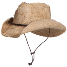 Bailey Sandy Cowboy Hat - Straw, Pinch Front (For Men and Women) in Natural - Closeouts