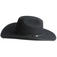 Bailey Wyoming Cowboy Hat - 5X Felt, Cheyenne Crown (For Men and Women) in Black - Closeouts