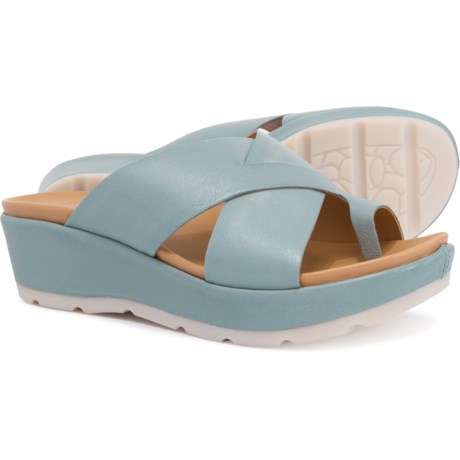 UPC 887110245404 product image for Baja Sport Wedge Sandals - Leather (For Women) | upcitemdb.com