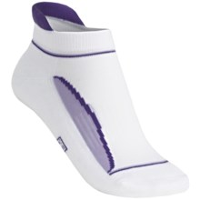 Balega Lady Enduro Socks - Below-the-Ankle (For Women) in White/Purple - Closeouts