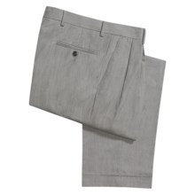 Ballin Dover Dress Pants - Pleated, Cuffed (For Men) in Black - Closeouts
