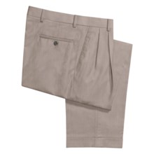 Ballin Dover Dress Pants - Pleated, Cuffed (For Men) in Stone - Closeouts