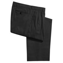 Ballin Sahara Twill Pants - Pleated Front (For Men) in Black - Closeouts