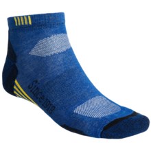 Ballston Endurance Outdoor Socks - CoolMax®, Ankle (For Men and Women) in Royal Blue Bean - Closeouts