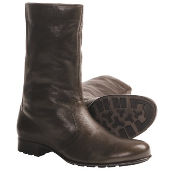 Bally Boschi Lambskin Boots (For Men) in Espresso