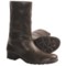 Bally Boschi Lambskin Boots (For Men) in Espresso