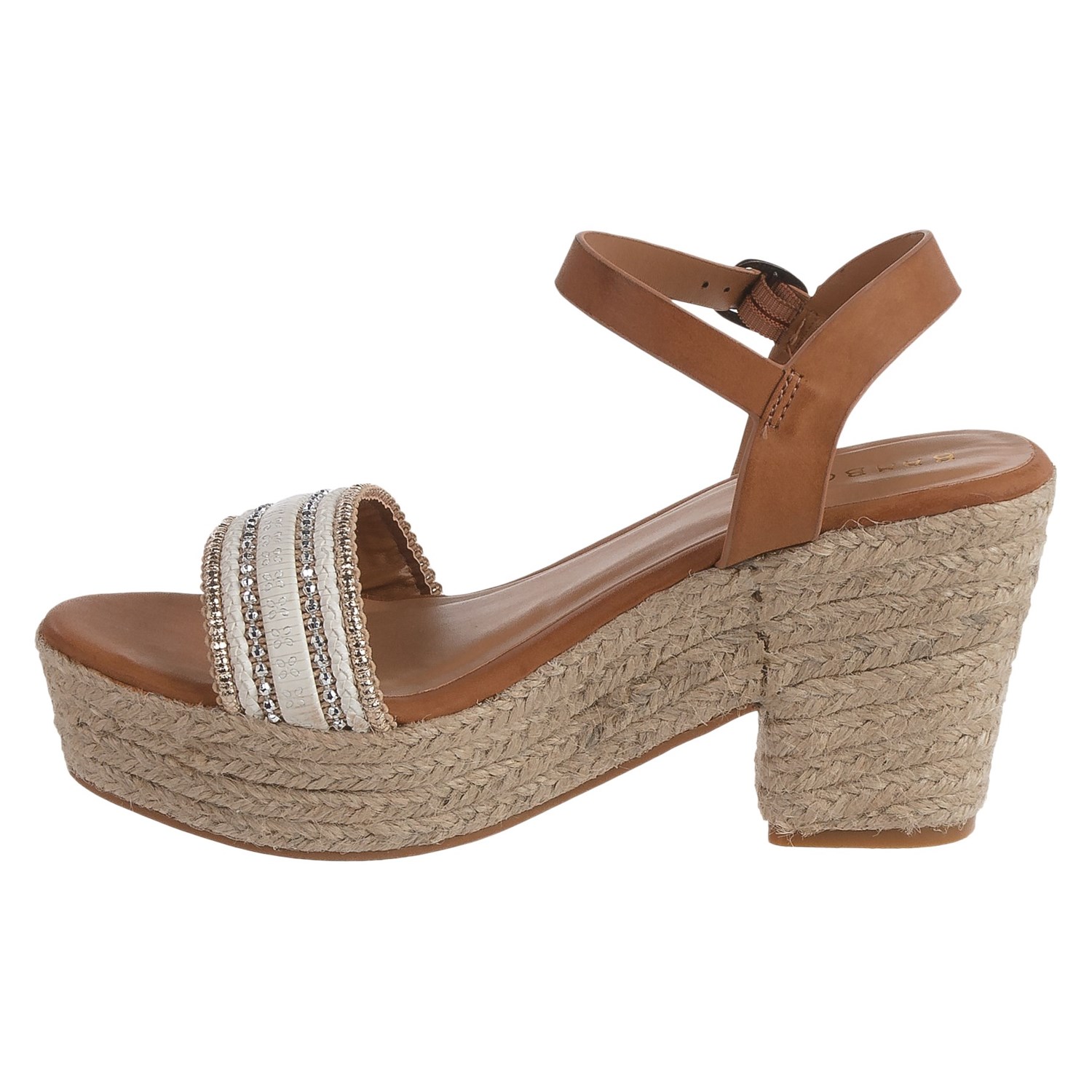 bamboo platform sandals