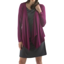Bamboo Dreams® by Yala Laurel Wrap - Long Sleeve (For Women) in Amaranth - Closeouts