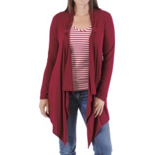 Bamboo Dreams® by Yala Lucy Wrap - Long Sleeve (For Women) in Scarlet - Closeouts