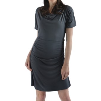 Bamboo Dreams® by Yala Piper Dress - Short Sleeve (For Women) in Slate