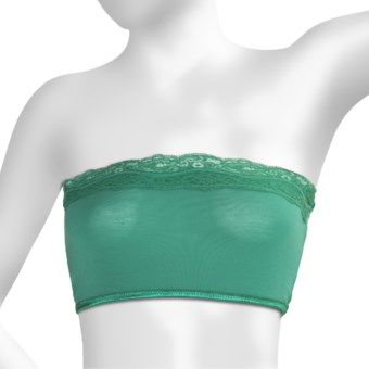 Bamboo Dreams® by Yala Whisper Lace Bandeau - Sleeveless (For Women) in Jade