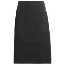 Banded Pencil Skirt (For Women) in Black - 2nds