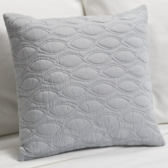 Barbara Barry Fanfare Toss Pillow - 16x16” in Deep Periwinkle