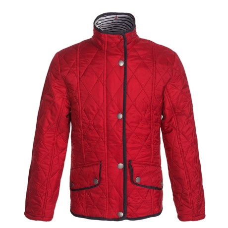 Barbour Beach Diamond Quilted Jacket (For Girls)