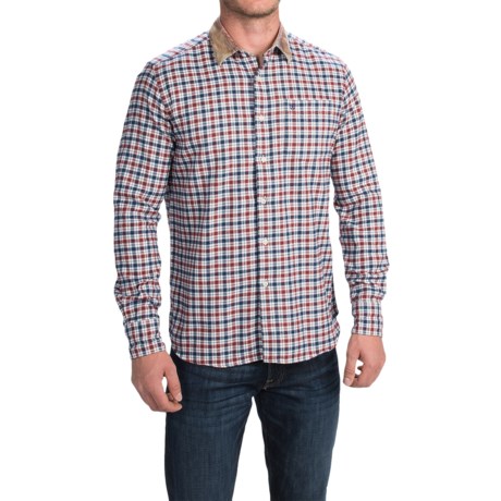 Barbour Chathill Brushed Cotton Shirt Tailored Fit (For Men)