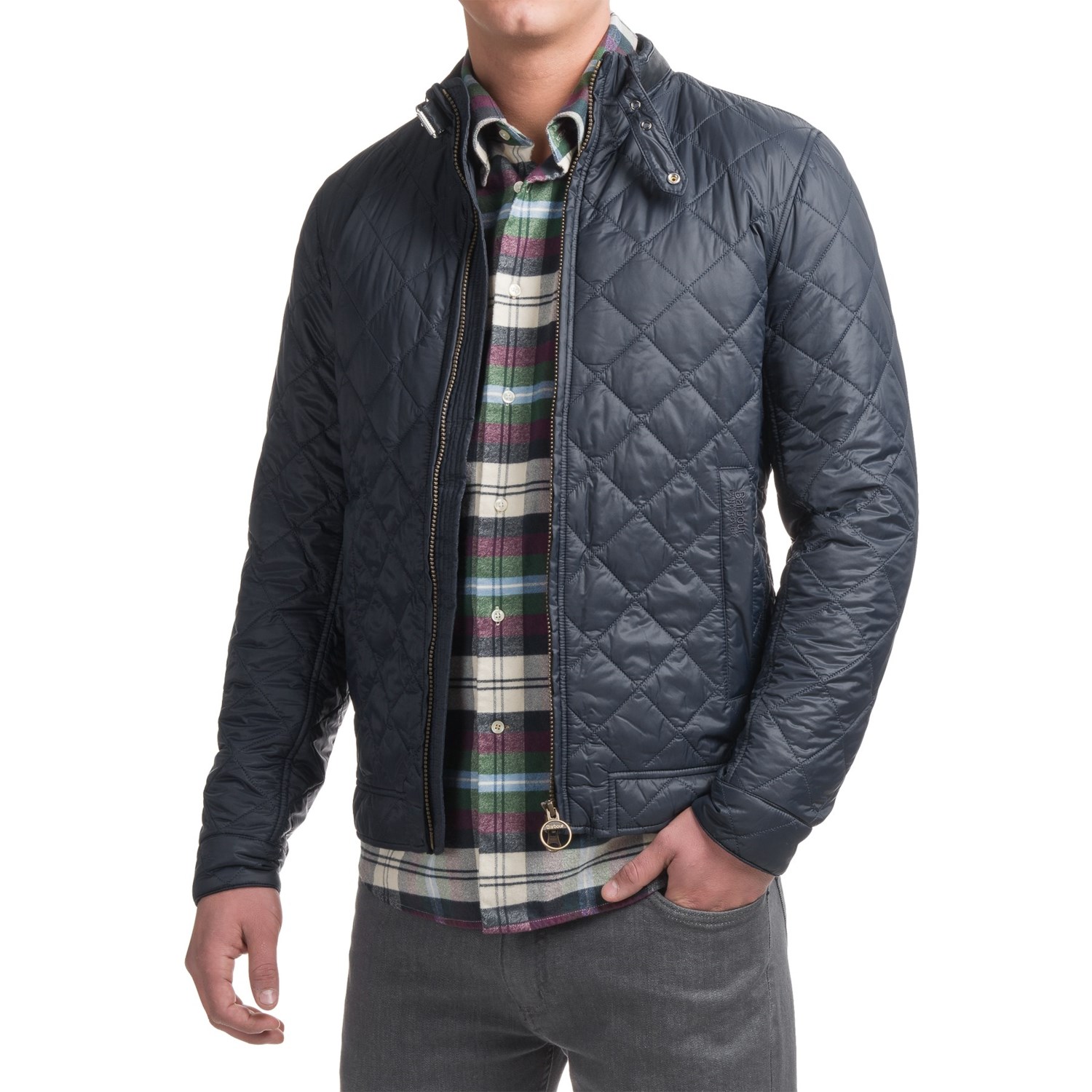Barbour Land Rover Exhibition Quilted Jacket (For Men) Save 67