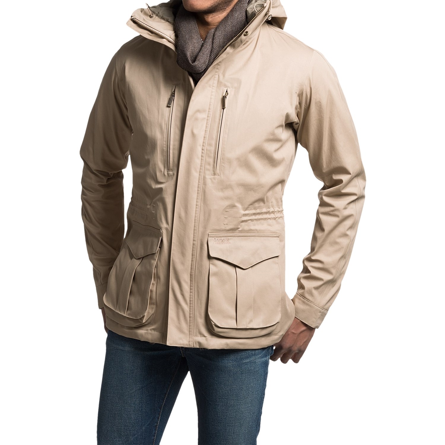 Barbour Land Rover Sand Storm Jacket (For Men) Save 64