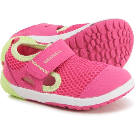 Merrell Bare Steps(R) H20 Water Shoes (For Girls) - PINK (4T )