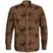 Barn Fly Trading Print Shirt - Long Sleeve (For Men) in Acorn Elk