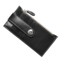 Barrington The Kensington Snap Wallet - Leather in Black - Closeouts