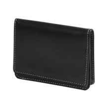 Barrington The Pocket Flip Wallet - Leather in Black - Closeouts