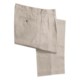 Barry Bricken Enzyme Stonewash Pants - Cotton Twill, Pleated front (For Men)