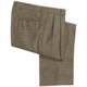 Barry Bricken Glen Plaid Dress Pants - Silk-Wool, Pleated (For Men)