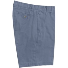 Barry Bricken Shorts - Cotton Twill (For Men) in Slate - Closeouts