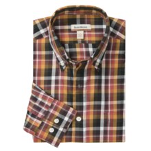 Barry Bricken Sport Shirt - Cotton Plaid, Long Sleeve (For Men) in Multi Plaid - Closeouts