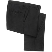 Barry Bricken Tropical Dress Pants - Stretch Wool (For Men) in Black - Closeouts