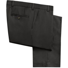 Barry Bricken Wool Gabardine Pants (For Men) in Black - Closeouts