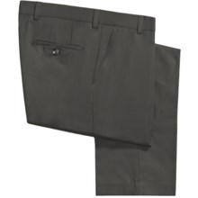 Barry Bricken Wool Gabardine Pants (For Men) in Charcoal - Closeouts