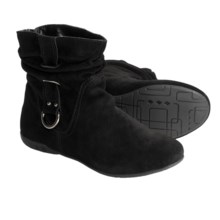 Bastien Britanie Boots - Suede (For Women) in Black - Closeouts