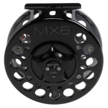 Bauer Fly Reels MacKenzie Xtreme MX6 Fly Fishing Reel - 11-15wt in Black/Grey - Closeouts