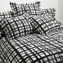 Bay & Gable Home Interiors Euro Sham - Ring Spun 300TC Organic Cotton in Romano Black - Closeouts