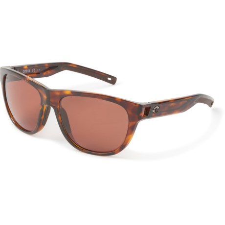 Costa Bayside Sunglasses - Polarized 580P Lenses (For Women) - TORTOISE/COPPER ( )