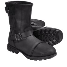 Bearpaw McKinley II Boots - Leather, Sheepskin-Wool Lining (For Men) in Black - Closeouts