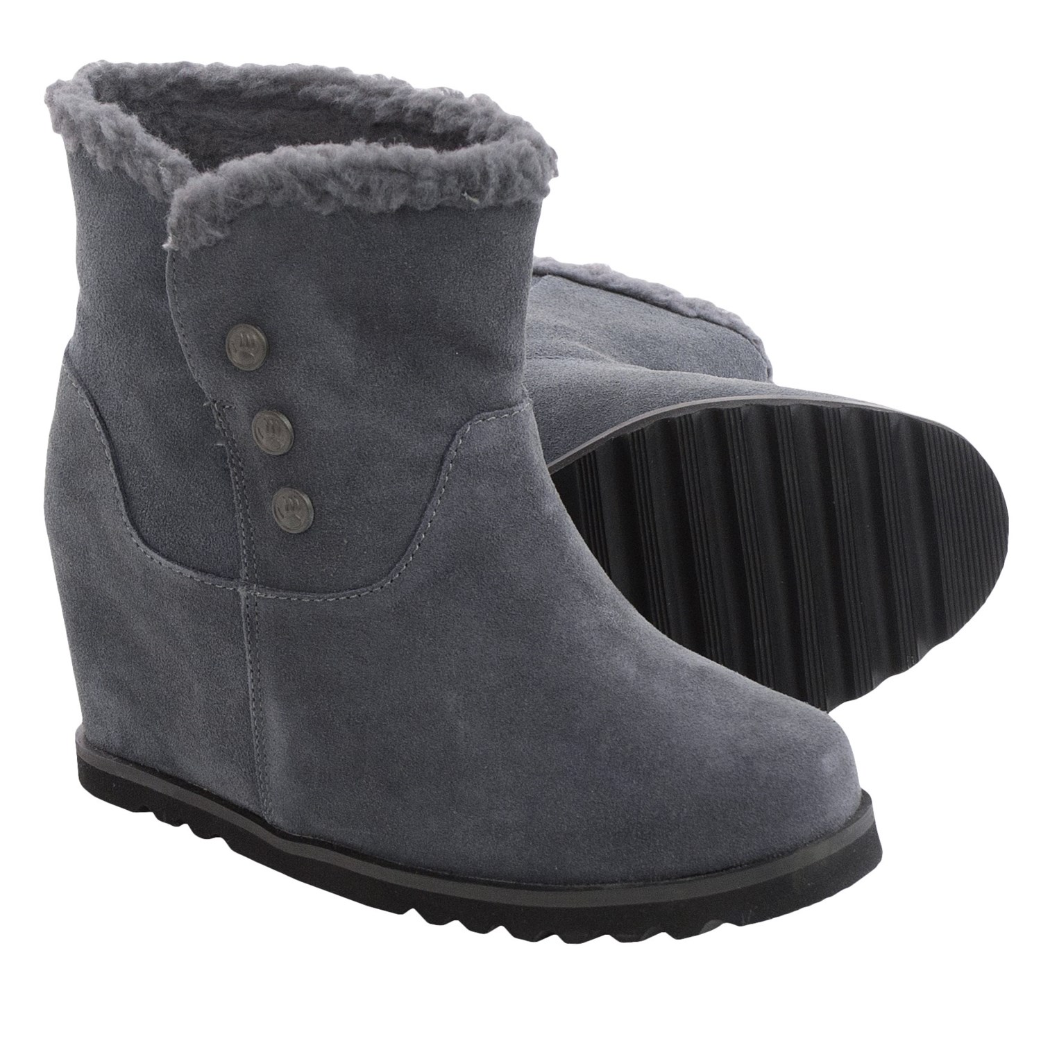 bearpaw wedge boots